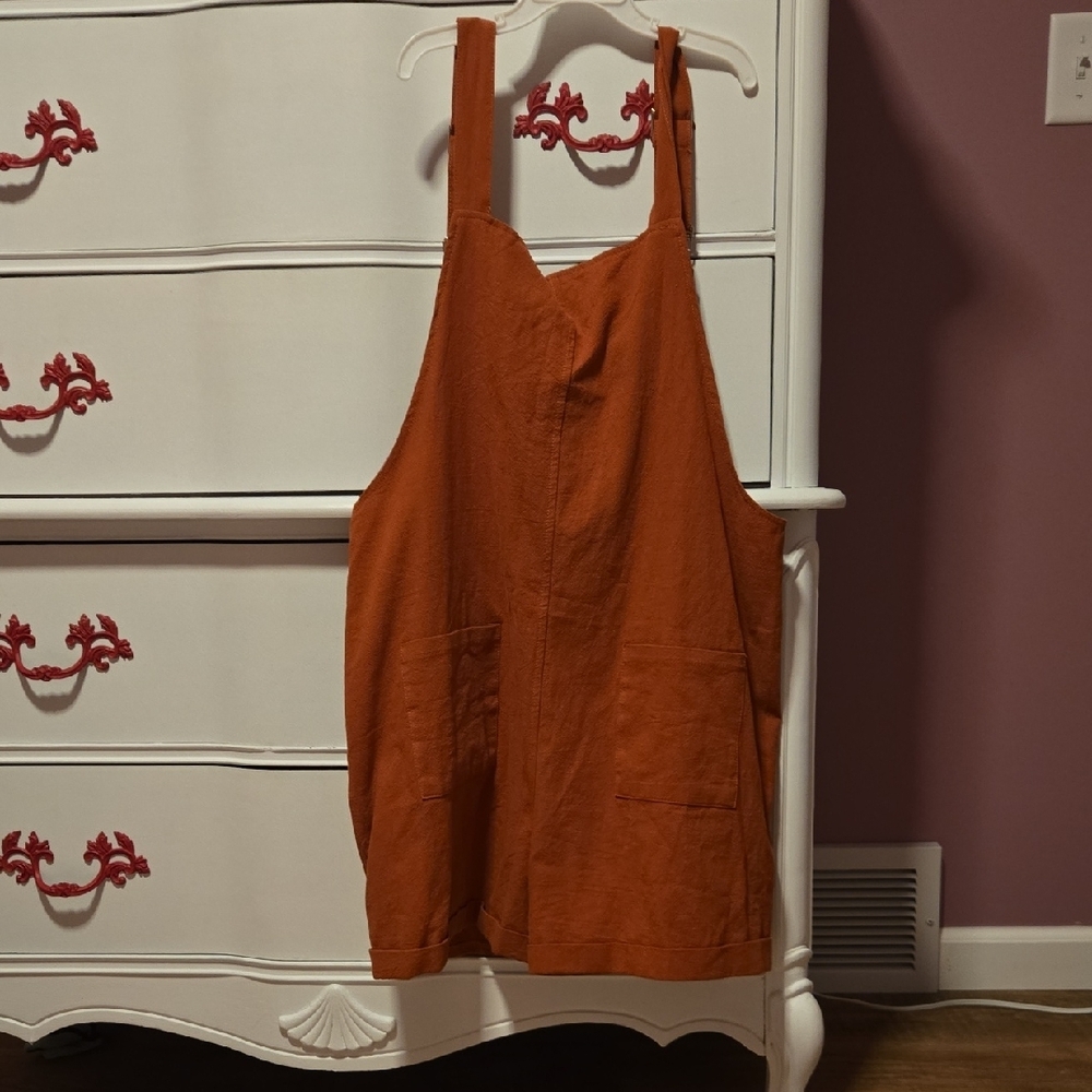 Rust Orange Overalls - Picture 4 of 4